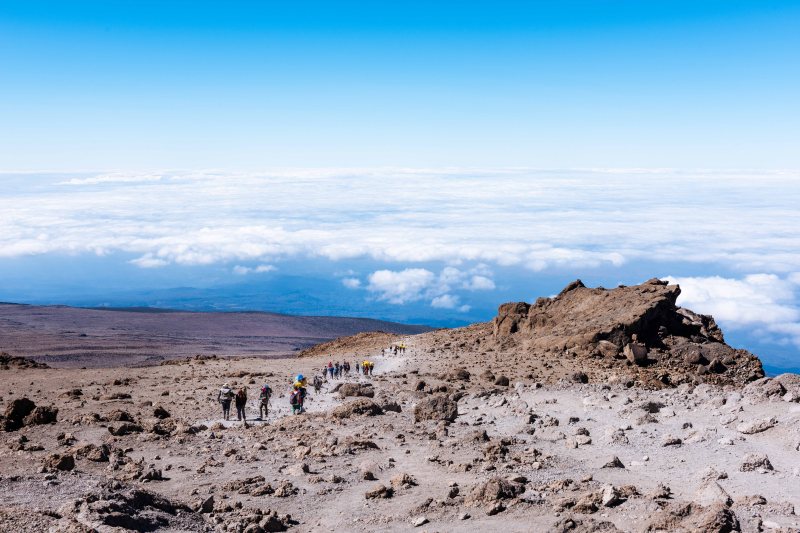 Summit day at Kilimanjaro